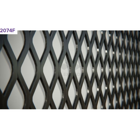Expanded steel mesh